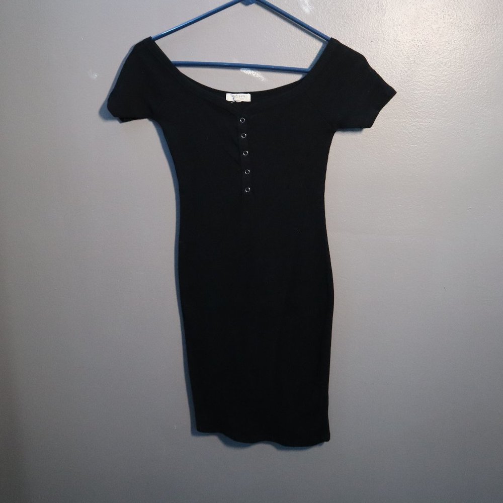 Heart & Hips Black Bodycon Dress